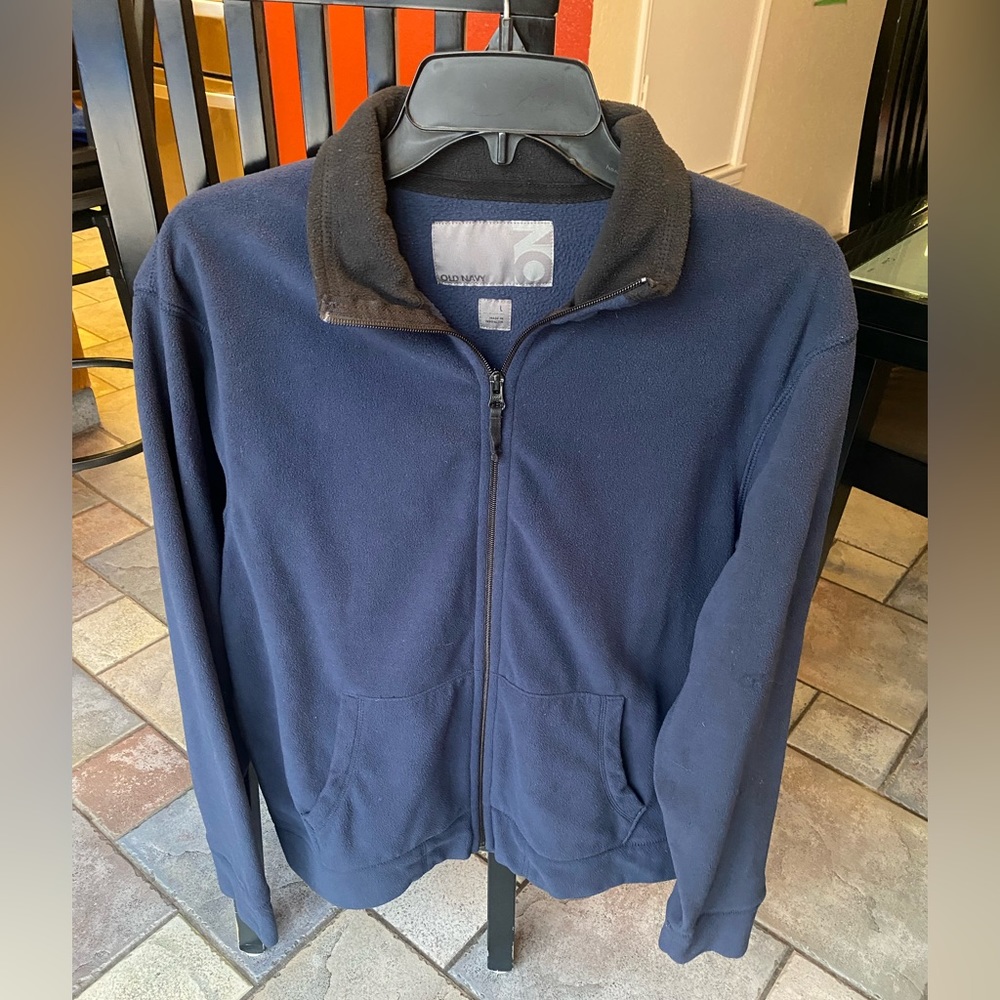 Old Navy microfleece micro-neck jacket